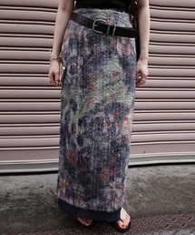 Ameri（アメリ）の「WOVEN PATTERN FLOWER SKIRT（スカート）」