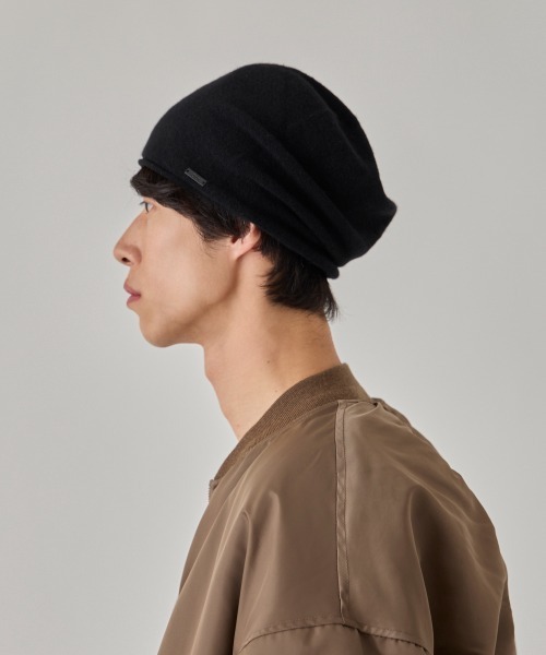 arth(アース)の「arth High Gage Ca Beanie / アース(ニットキャップ/ビーニー・メンズ・グレー/ブルー/ブラック/ライトベージュ・57~59cm)」の19枚目の写真