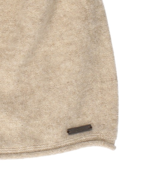 arth(アース)の「arth High Gage Ca Beanie / アース(ニットキャップ/ビーニー・メンズ・グレー/ブルー/ブラック/ライトベージュ・57~59cm)」の10枚目の写真