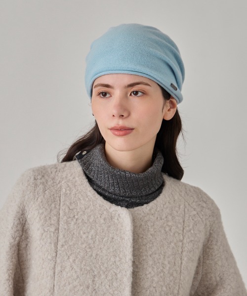 arth(アース)の「arth High Gage Ca Beanie / アース(ニットキャップ/ビーニー・メンズ・グレー/ブルー/ブラック/ライトベージュ・57~59cm)」の11枚目の写真