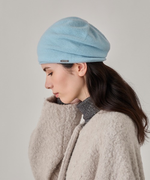 arth(アース)の「arth High Gage Ca Beanie / アース(ニットキャップ/ビーニー・メンズ・グレー/ブルー/ブラック/ライトベージュ・57~59cm)」の12枚目の写真