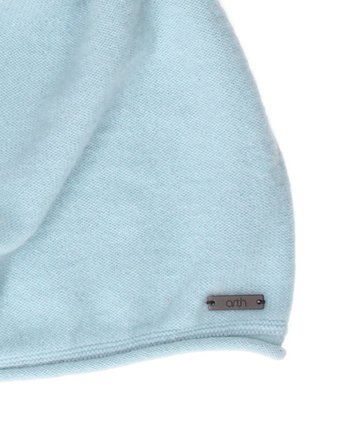 arth(アース)の「arth High Gage Ca Beanie / アース(ニットキャップ/ビーニー・メンズ・グレー/ブルー/ブラック/ライトベージュ・57~59cm)」の17枚目の写真