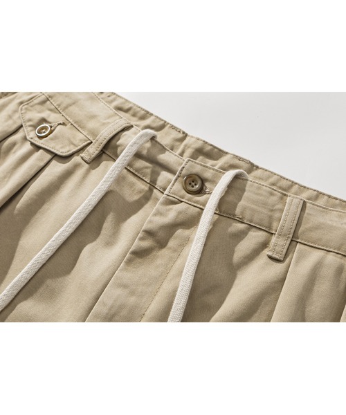 Liberaturs（リベレーター）の「クラシックタックショーツ/CLASSIC TUCK SHORTS（その他パンツ・メンズ・ベージュ/ネイビー・SMALL/MEDIUM）」の10枚目の写真