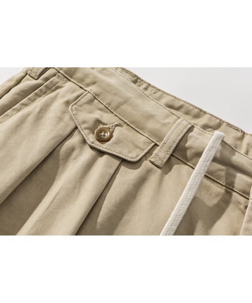 Liberaturs（リベレーター）の「クラシックタックショーツ/CLASSIC TUCK SHORTS（その他パンツ・メンズ・ベージュ/ネイビー・SMALL/MEDIUM）」の11枚目の写真