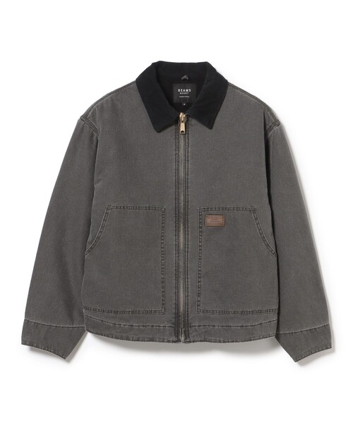 BEAMS HEART(ビームスハート)の「コットンダック ショートジャケット(ブルゾン・メンズ・ライトブラウン/ブラック・SMALL/MEDIUM/LARGE)」の10枚目の写真