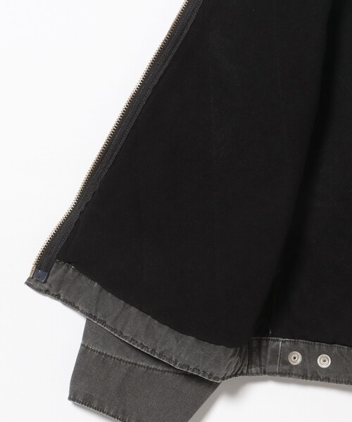 BEAMS HEART(ビームスハート)の「コットンダック ショートジャケット(ブルゾン・メンズ・ライトブラウン/ブラック・SMALL/MEDIUM/LARGE)」の11枚目の写真