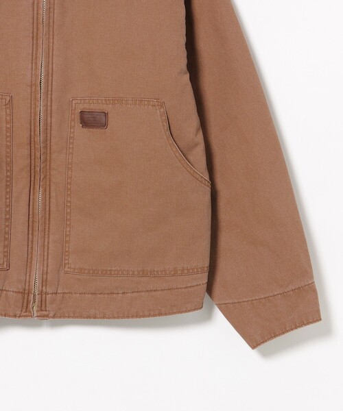 BEAMS HEART(ビームスハート)の「コットンダック ショートジャケット(ブルゾン・メンズ・ライトブラウン/ブラック・SMALL/MEDIUM/LARGE)」の16枚目の写真
