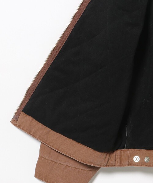 BEAMS HEART(ビームスハート)の「コットンダック ショートジャケット(ブルゾン・メンズ・ライトブラウン/ブラック・SMALL/MEDIUM/LARGE)」の17枚目の写真