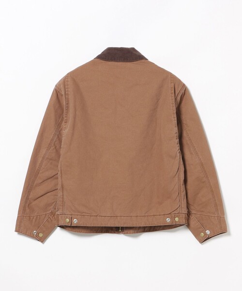 BEAMS HEART(ビームスハート)の「コットンダック ショートジャケット(ブルゾン・メンズ・ライトブラウン/ブラック・SMALL/MEDIUM/LARGE)」の18枚目の写真
