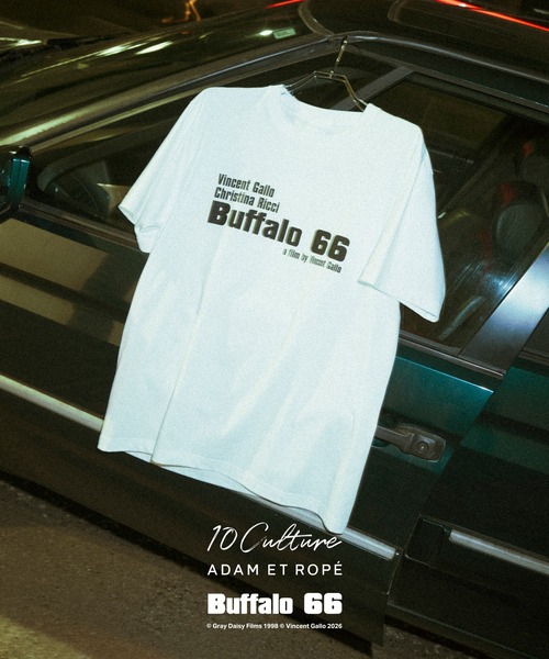 ADAM ET ROPE'(アダムエロペ)の「【Buffalo 66 × 10Culture for ADAM ET ROPE'】Buffalo 66 T SHIRT(Tシャツ/カットソー・メンズ・ブラック系その他/グレー系その他/スミクロ/ホワイト系その他2/ブラック系その他2/ブラック系その他3/ホワイト系その他/ホワイト/チャコールグレー/ライトグレー/ブラック/グレー・M/L/XL)」の12枚目の写真