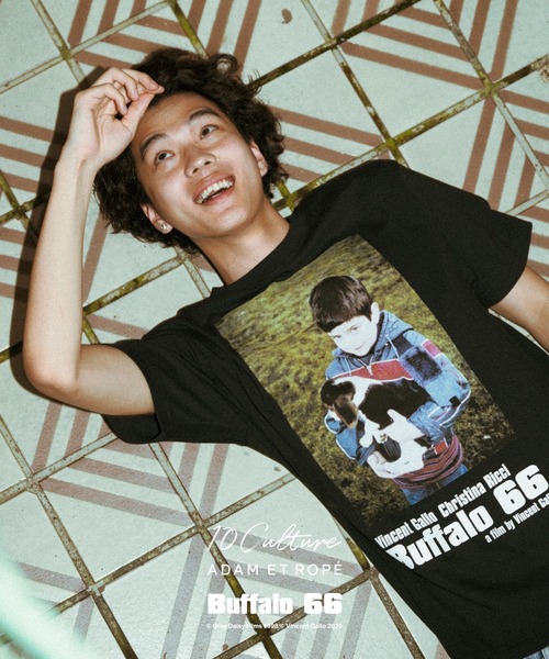 ADAM ET ROPE'(アダムエロペ)の「【Buffalo 66 × 10Culture for ADAM ET ROPE'】Buffalo 66 T SHIRT(Tシャツ/カットソー・メンズ・ブラック系その他/グレー系その他/スミクロ/ホワイト系その他2/ブラック系その他2/ブラック系その他3/ホワイト系その他/ホワイト/チャコールグレー/ライトグレー/ブラック/グレー・M/L/XL)」の3枚目の写真