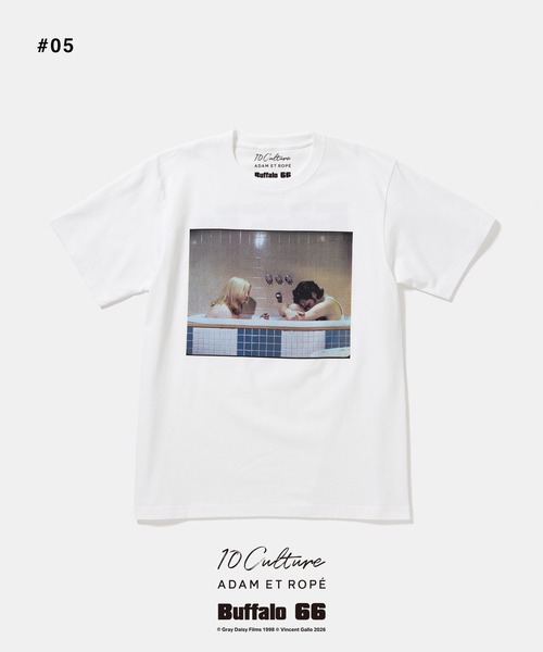 ADAM ET ROPE'(アダムエロペ)の「【Buffalo 66 × 10Culture for ADAM ET ROPE'】Buffalo 66 T SHIRT(Tシャツ/カットソー・メンズ・ブラック系その他/グレー系その他/スミクロ/ホワイト系その他2/ブラック系その他2/ブラック系その他3/ホワイト系その他/ホワイト/チャコールグレー/ライトグレー/ブラック/グレー・M/L/XL)」の20枚目の写真