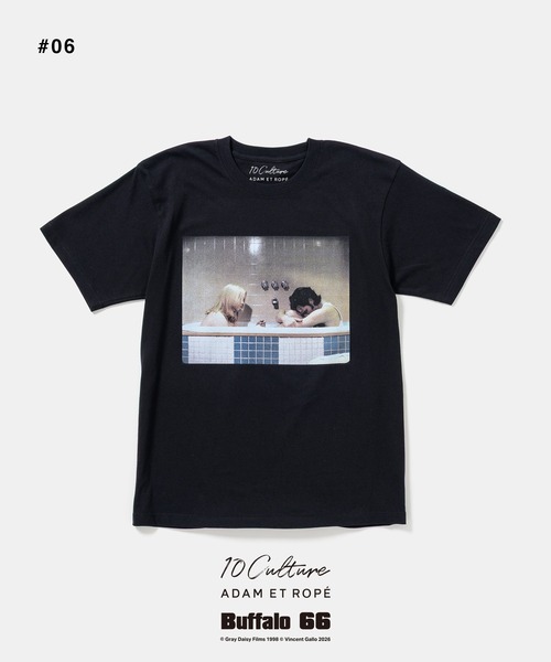 ADAM ET ROPE'(アダムエロペ)の「【Buffalo 66 × 10Culture for ADAM ET ROPE'】Buffalo 66 T SHIRT(Tシャツ/カットソー・メンズ・ブラック系その他/グレー系その他/スミクロ/ホワイト系その他2/ブラック系その他2/ブラック系その他3/ホワイト系その他/ホワイト/チャコールグレー/ライトグレー/ブラック/グレー・M/L/XL)」の22枚目の写真