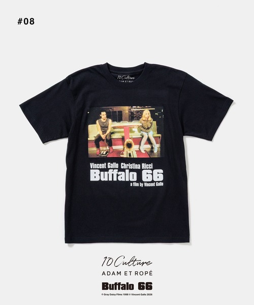 ADAM ET ROPE'(アダムエロペ)の「【Buffalo 66 × 10Culture for ADAM ET ROPE'】Buffalo 66 T SHIRT(Tシャツ/カットソー・メンズ・ブラック系その他/グレー系その他/スミクロ/ホワイト系その他2/ブラック系その他2/ブラック系その他3/ホワイト系その他/ホワイト/チャコールグレー/ライトグレー/ブラック/グレー・M/L/XL)」の13枚目の写真