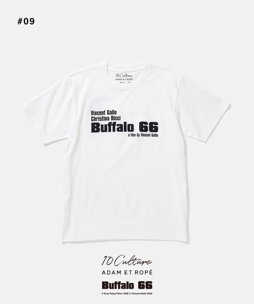 ADAM ET ROPE'(アダムエロペ)の「【Buffalo 66 × 10Culture for ADAM ET ROPE'】Buffalo 66 T SHIRT(Tシャツ/カットソー・メンズ・ブラック系その他/グレー系その他/スミクロ/ホワイト系その他2/ブラック系その他2/ブラック系その他3/ホワイト系その他/ホワイト/チャコールグレー/ライトグレー/ブラック/グレー・M/L/XL)」の17枚目の写真