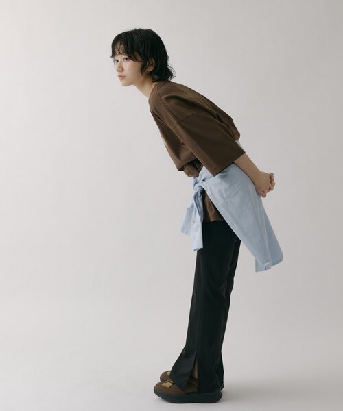 COLONY 2139(コロニートゥーワンスリーナイン)の「【MOTION】ローサポートハイライズフレアパンツ(その他パンツ・レディース・ブラック/アイボリー/チャコールグレー・MEDIUM/SMALL/SHORT)」の19枚目の写真