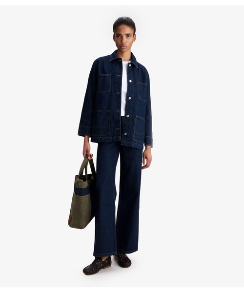 A.P.C.（アーペーセー）の「Mina ジャケット（デニムジャケット・レディース・ブルー・36/34/38）」の3枚目の写真
