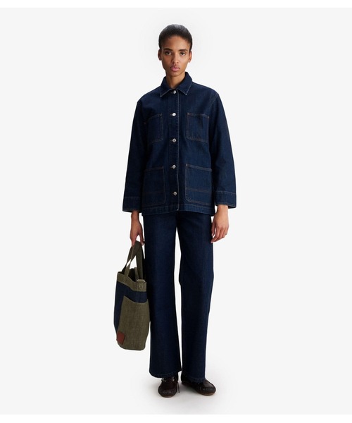 A.P.C.（アーペーセー）の「Mina ジャケット（デニムジャケット・レディース・ブルー・36/34/38）」の5枚目の写真