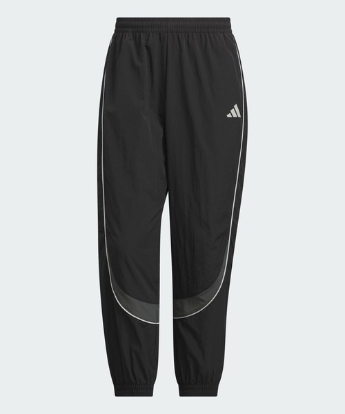 adidas(アディダス)の「ブランドラブ ルーズフィット ライトウーブン フルレングス エラスティックカフ パンツ / アディダス adidas(スウェットパンツ・メンズ・ブラック・3XL/XX-LARGE/LARGE/MEDIUM/X-SMALL/X-LARGE/SMALL)」の6枚目の写真