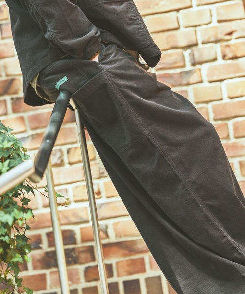 niko and...(ニコアンド)の「【ANDSEWN (アンドソーン)】コーデュロイワークパンツ(その他パンツ・メンズ・ブラウン/チャコール・MEDIUM/LARGE)」の17枚目の写真