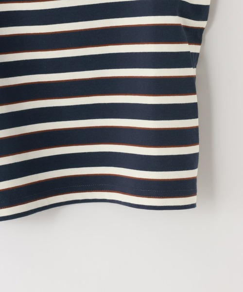 LOWRYS FARM(ローリーズファーム)の「ボーダーカット2PLS 1048986(Tシャツ/カットソー・キッズ・ネイビー/ホワイト/ブラウン・140cm/110cm/150cm/120cm/130cm)」の15枚目の写真