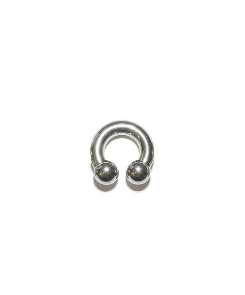 MORPH(モルフ)の「MORPH モルフ サーキュラー CCB ボディーピアス 2ゲージ 12mm~16mm(ピアス(片耳用)・メンズ・シルバー・12/16)」の4枚目の写真