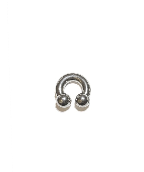 MORPH(モルフ)の「MORPH モルフ サーキュラー CCB ボディーピアス 2ゲージ 12mm~16mm(ピアス(片耳用)・メンズ・シルバー・12/16)」の5枚目の写真