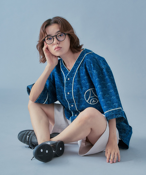 PARIS SAINT-GERMAIN(パリサンジェルマン)の「《追加》【Paris Saint-Germain 】JP Baseball ShirtJP Baseball Shirt(シャツ/ブラウス・メンズ・ブルー・MEDIUM/LARGE/X-LARGE)」の2枚目の写真