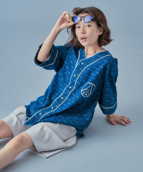 PARIS SAINT-GERMAIN(パリサンジェルマン)の「《追加》【Paris Saint-Germain 】JP Baseball ShirtJP Baseball Shirt(シャツ/ブラウス・メンズ・ブルー・MEDIUM/LARGE/X-LARGE)」の10枚目の写真