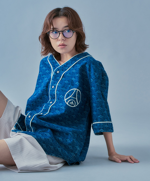 PARIS SAINT-GERMAIN(パリサンジェルマン)の「《追加》【Paris Saint-Germain 】JP Baseball ShirtJP Baseball Shirt(シャツ/ブラウス・メンズ・ブルー・MEDIUM/LARGE/X-LARGE)」の12枚目の写真
