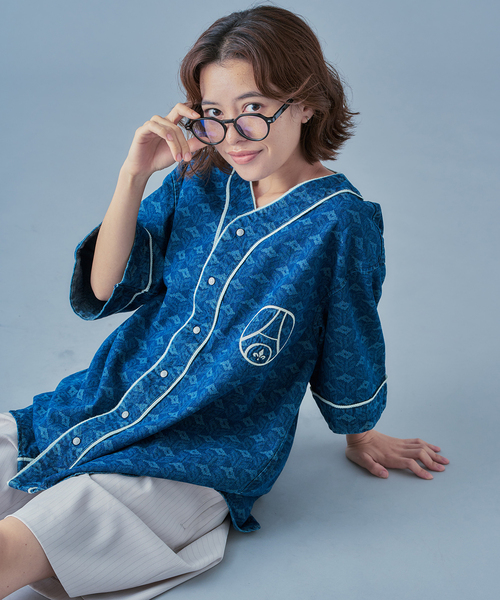 PARIS SAINT-GERMAIN(パリサンジェルマン)の「《追加》【Paris Saint-Germain 】JP Baseball ShirtJP Baseball Shirt(シャツ/ブラウス・メンズ・ブルー・MEDIUM/LARGE/X-LARGE)」の13枚目の写真