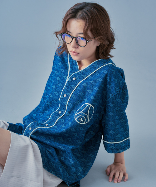 PARIS SAINT-GERMAIN(パリサンジェルマン)の「《追加》【Paris Saint-Germain 】JP Baseball ShirtJP Baseball Shirt(シャツ/ブラウス・メンズ・ブルー・MEDIUM/LARGE/X-LARGE)」の14枚目の写真