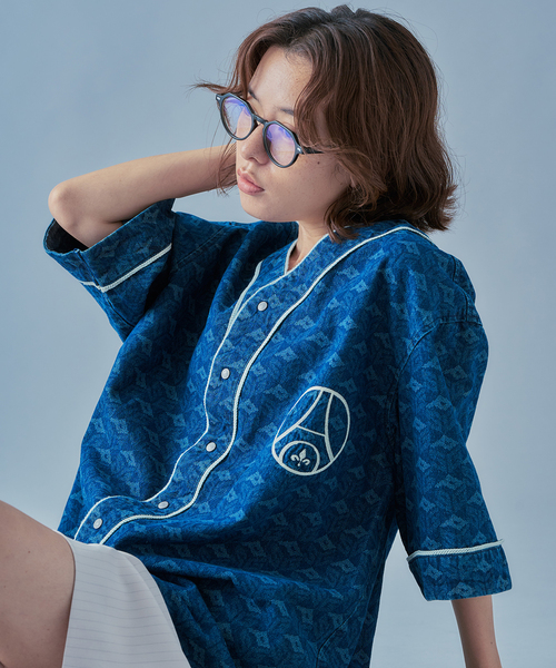 PARIS SAINT-GERMAIN(パリサンジェルマン)の「《追加》【Paris Saint-Germain 】JP Baseball ShirtJP Baseball Shirt(シャツ/ブラウス・メンズ・ブルー・MEDIUM/LARGE/X-LARGE)」の15枚目の写真