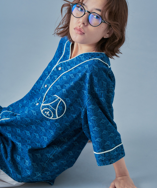 PARIS SAINT-GERMAIN(パリサンジェルマン)の「《追加》【Paris Saint-Germain 】JP Baseball ShirtJP Baseball Shirt(シャツ/ブラウス・メンズ・ブルー・MEDIUM/LARGE/X-LARGE)」の16枚目の写真