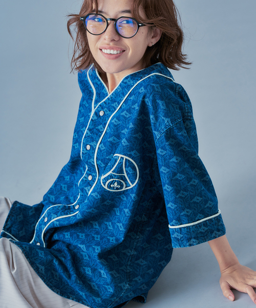 PARIS SAINT-GERMAIN(パリサンジェルマン)の「《追加》【Paris Saint-Germain 】JP Baseball ShirtJP Baseball Shirt(シャツ/ブラウス・メンズ・ブルー・MEDIUM/LARGE/X-LARGE)」の17枚目の写真