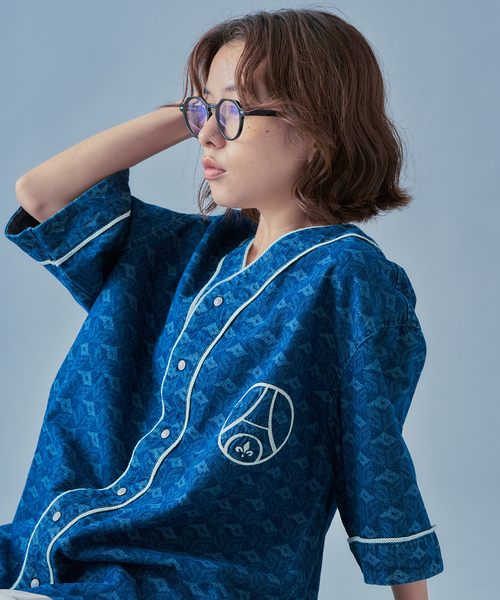 PARIS SAINT-GERMAIN(パリサンジェルマン)の「《追加》【Paris Saint-Germain 】JP Baseball ShirtJP Baseball Shirt(シャツ/ブラウス・メンズ・ブルー・MEDIUM/LARGE/X-LARGE)」の19枚目の写真