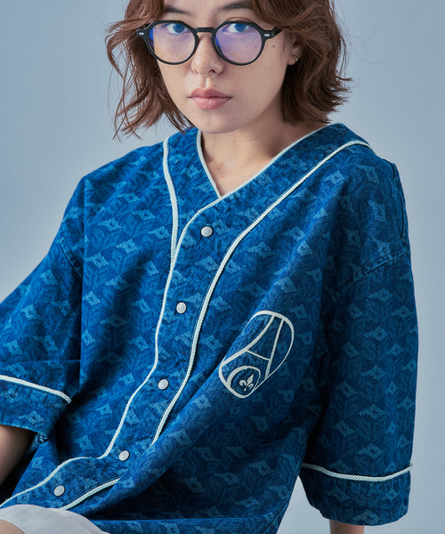 PARIS SAINT-GERMAIN(パリサンジェルマン)の「《追加》【Paris Saint-Germain 】JP Baseball ShirtJP Baseball Shirt(シャツ/ブラウス・メンズ・ブルー・MEDIUM/LARGE/X-LARGE)」の20枚目の写真