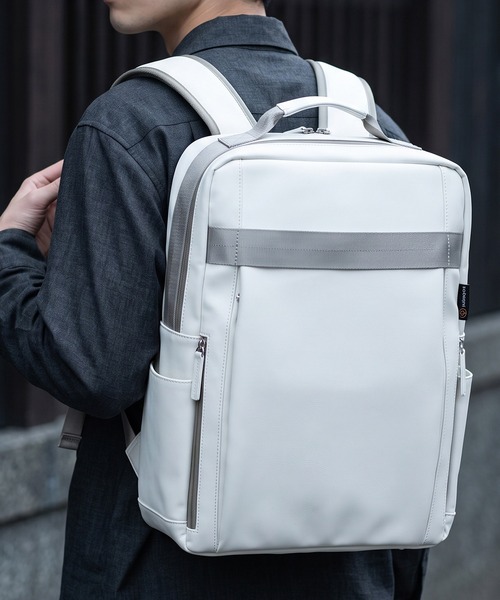 Sobagni(ソバニ)の「バックパック / BackPack194 02(バックパック/リュック・メンズ・グレー/ホワイト/ブラック/ブラウン・FREE)」の2枚目の写真