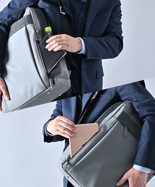 Sobagni(ソバニ)の「バックパック / BackPack194 02(バックパック/リュック・メンズ・グレー/ホワイト/ブラック/ブラウン・FREE)」の8枚目の写真
