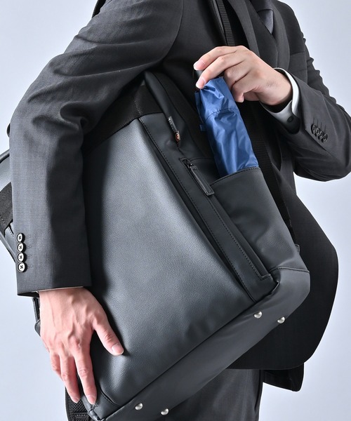 Sobagni(ソバニ)の「バックパック / BackPack194 02(バックパック/リュック・メンズ・グレー/ホワイト/ブラック/ブラウン・FREE)」の9枚目の写真