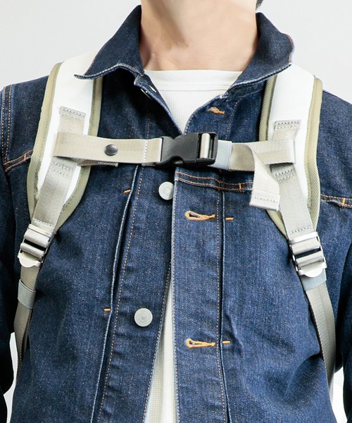 Sobagni(ソバニ)の「バックパック / BackPack194 02(バックパック/リュック・メンズ・グレー/ホワイト/ブラック/ブラウン・FREE)」の12枚目の写真