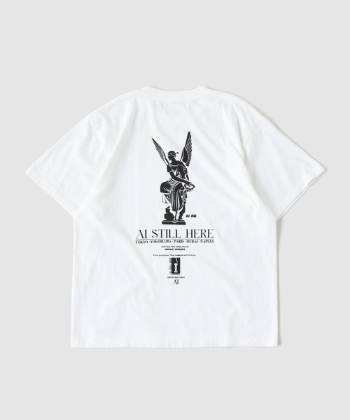 WISM(ウィズム)の「AI STILL HERE / アイスティルヒア NIKE(Tシャツ/カットソー・メンズ・ホワイト・MEDIUM/LARGE)」の2枚目の写真