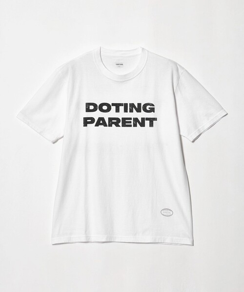 TANGTANG(タンタン)の「<TANGTANG>DOTING PARENT Tシャツ(Tシャツ/カットソー・メンズ・ホワイト・XL/L/M)」の1枚目の写真
