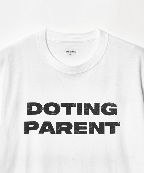 TANGTANG(タンタン)の「<TANGTANG>DOTING PARENT Tシャツ(Tシャツ/カットソー・メンズ・ホワイト・XL/L/M)」の3枚目の写真