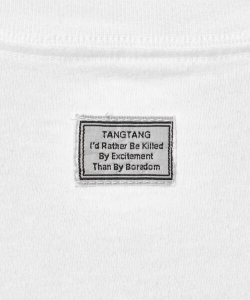 TANGTANG(タンタン)の「<TANGTANG>DOTING PARENT Tシャツ(Tシャツ/カットソー・メンズ・ホワイト・XL/L/M)」の8枚目の写真