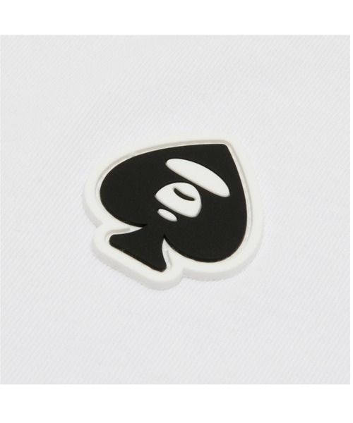 AAPE BY A BATHING APE(エーエイプバイアベイシングエイプ)の「AAPE NOW SPADES RAGLAN LONG SLEEVE TEE(Tシャツ/カットソー・メンズ・ネイビー/ブラック・SMALL/LARGE/MEDIUM)」の4枚目の写真