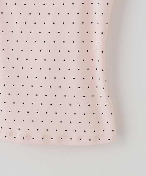 Oriens JOURNAL STANDARD（オリエンス ジャーナルスタンダード）の「【NIIHAI/ニーハイ】TANK IN PINK POLKA（キャミソール・レディース・ピンク系その他・X-SMALL）」の6枚目の写真