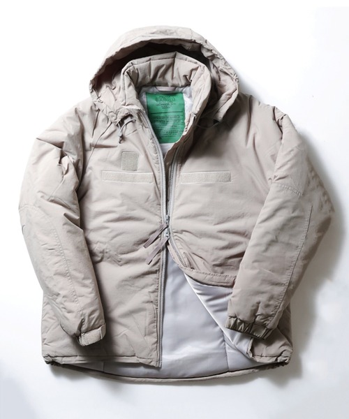 Revo.(レボ)の「【26AW|サイズ追加】HOUSTON ヒューストン MILITALY LEVEL7 JACKET レベル7 ジャケット(ダウンジャケット/コート・メンズ・ブラック/カモフラージュ/デザートカモ/ライトグレー系/グレー系/ブラウン系/ウッドランド/オリーブドラブ・X-SMALL/SMALL/MEDIUM/LARGE/X-LARGE/XX-LARGE/XXX-LARGE)」の3枚目の写真
