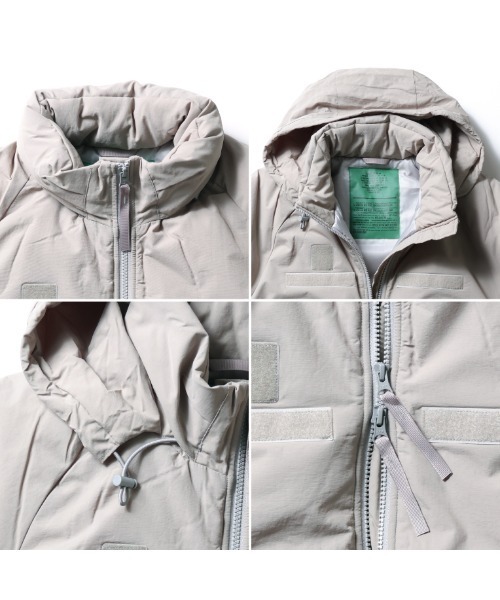 Revo.(レボ)の「【26AW|サイズ追加】HOUSTON ヒューストン MILITALY LEVEL7 JACKET レベル7 ジャケット(ダウンジャケット/コート・メンズ・ブラック/カモフラージュ/デザートカモ/ライトグレー系/グレー系/ブラウン系/ウッドランド/オリーブドラブ・X-SMALL/SMALL/MEDIUM/LARGE/X-LARGE/XX-LARGE/XXX-LARGE)」の22枚目の写真