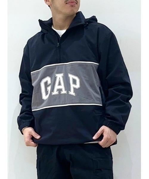 GAP(ギャップ)の「リラックスフィット GAPロゴ アノラックジャケット(その他アウター・メンズ・ネイビー/ブラック・XL/L/M/S/XS)」の10枚目の写真